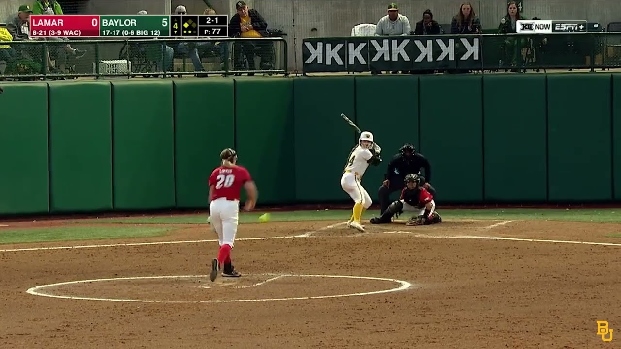 Baylor Softball: Highlights vs. Lamar