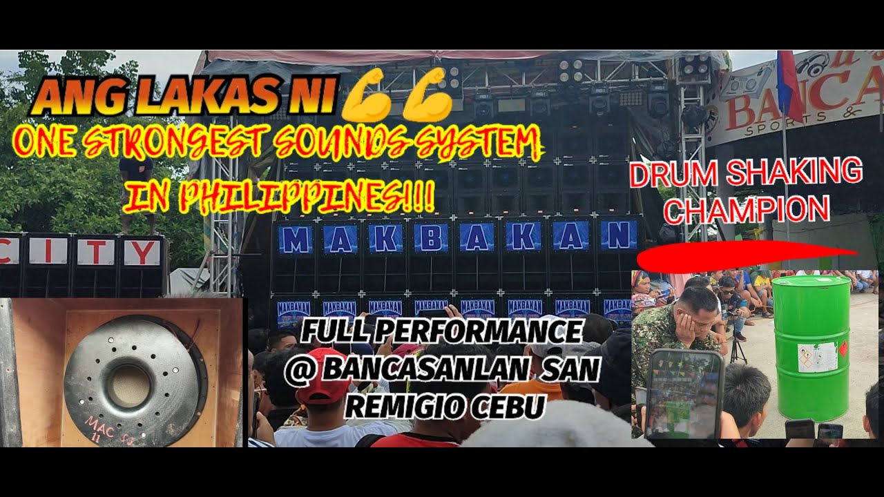 ANG LAKAS NI MAKBAKAN AUDIO CLASSIC | FULL PERFORMANCE @ BANCASANLAND SAN REMIGIO CEBU