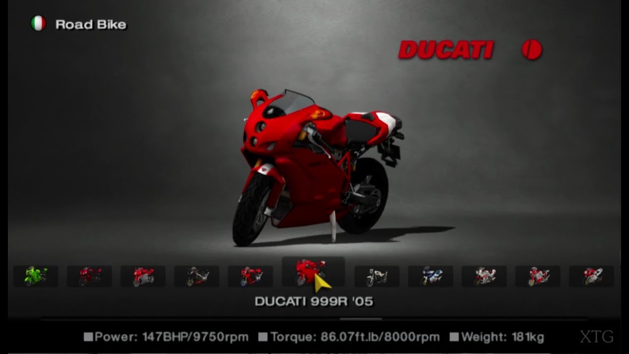 Tourist Trophy Bikes List HD PS2 Gameplay Part 4