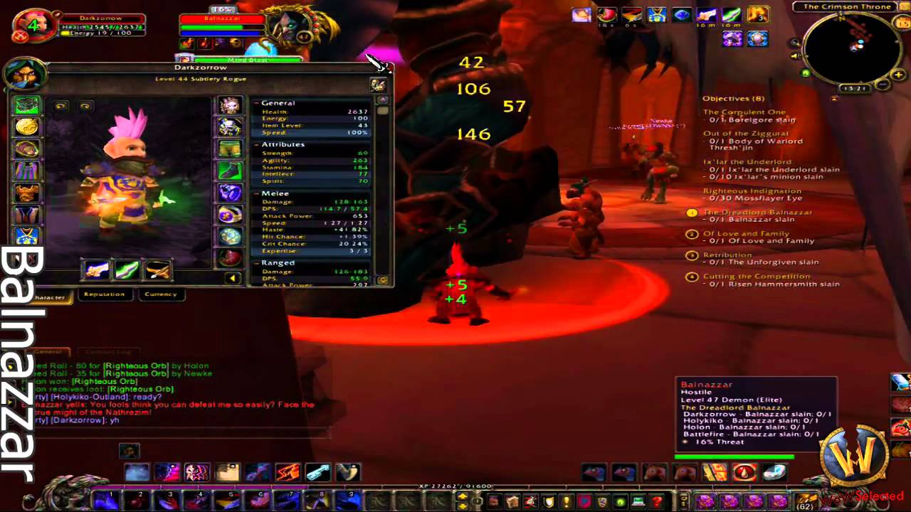 World of Warcraft Dungeon Boss Battle: Archaedas & Balnazzar