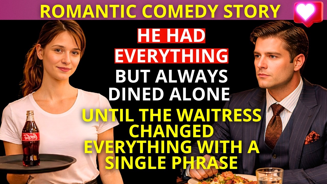 He had EVERYTHING, but always DINED ALONE — until the WAITRESS said THESE WORDS