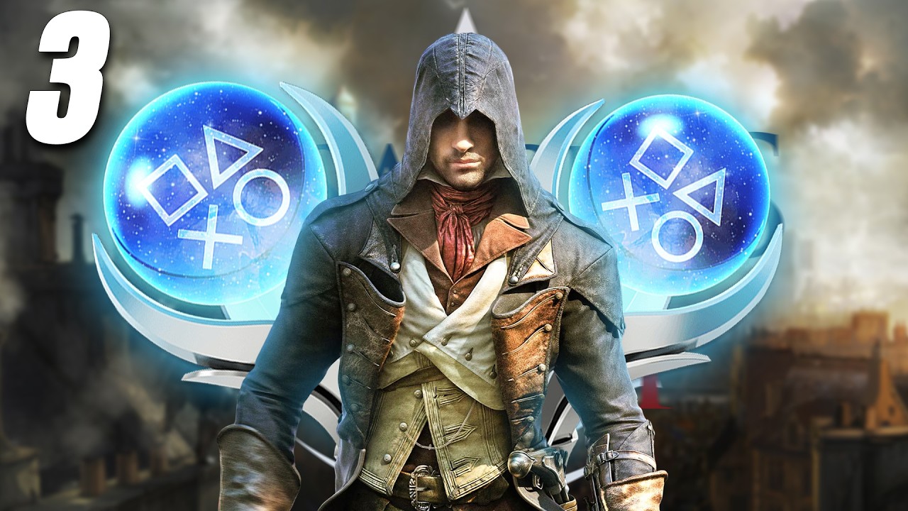 a PLATINA do ASSASSIN'S CREED UNITY #3 - PS5