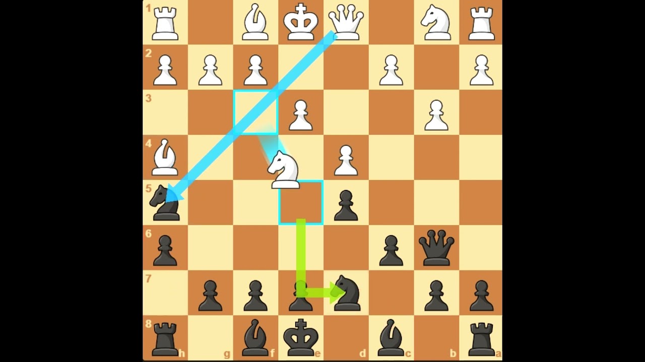 Win the Queen in just 11 moves