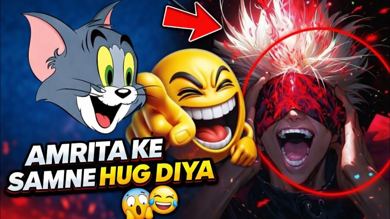 AMRITA KE SAMNE YE KYA HO GYA 😂🤣WAIT FOR END #freefire #3tufantips 