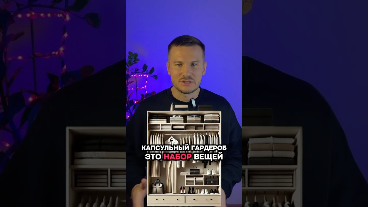 Капсула - универсальный и простой стиль для каждого! #факты #мода #fashion #zerowaste