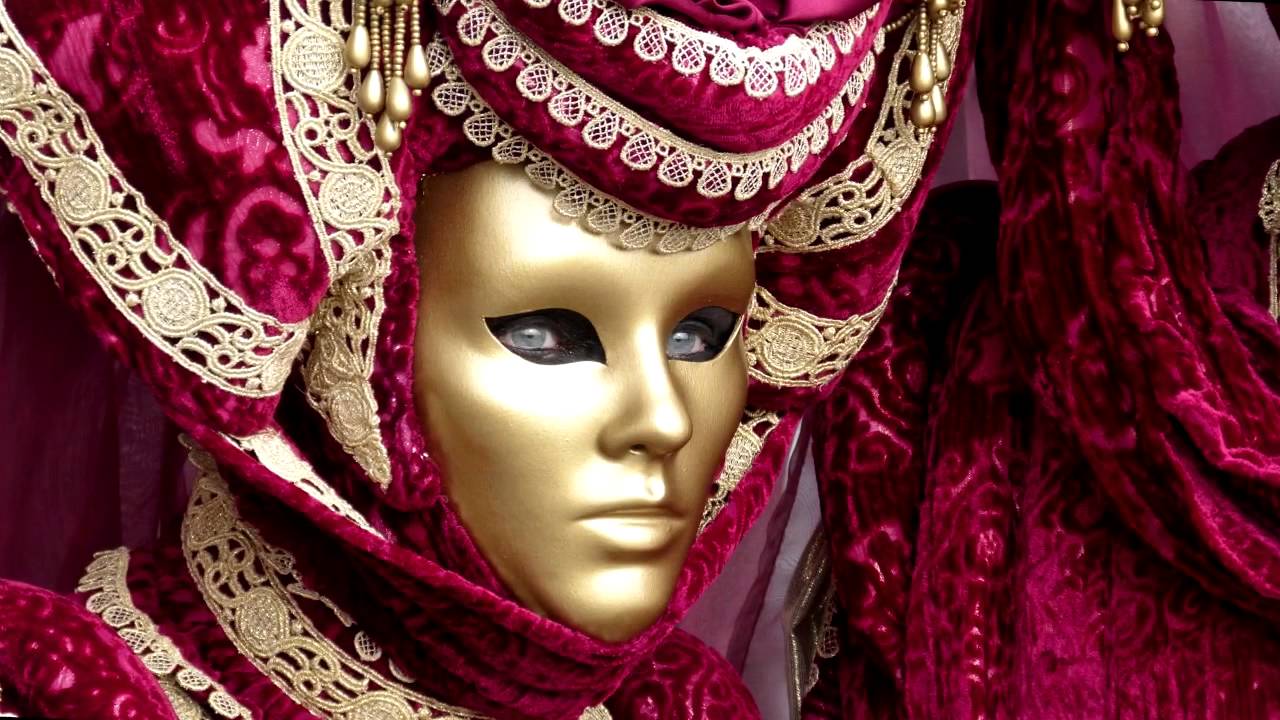 Masques et costumes Vénitiens. Carnaval 2016.
