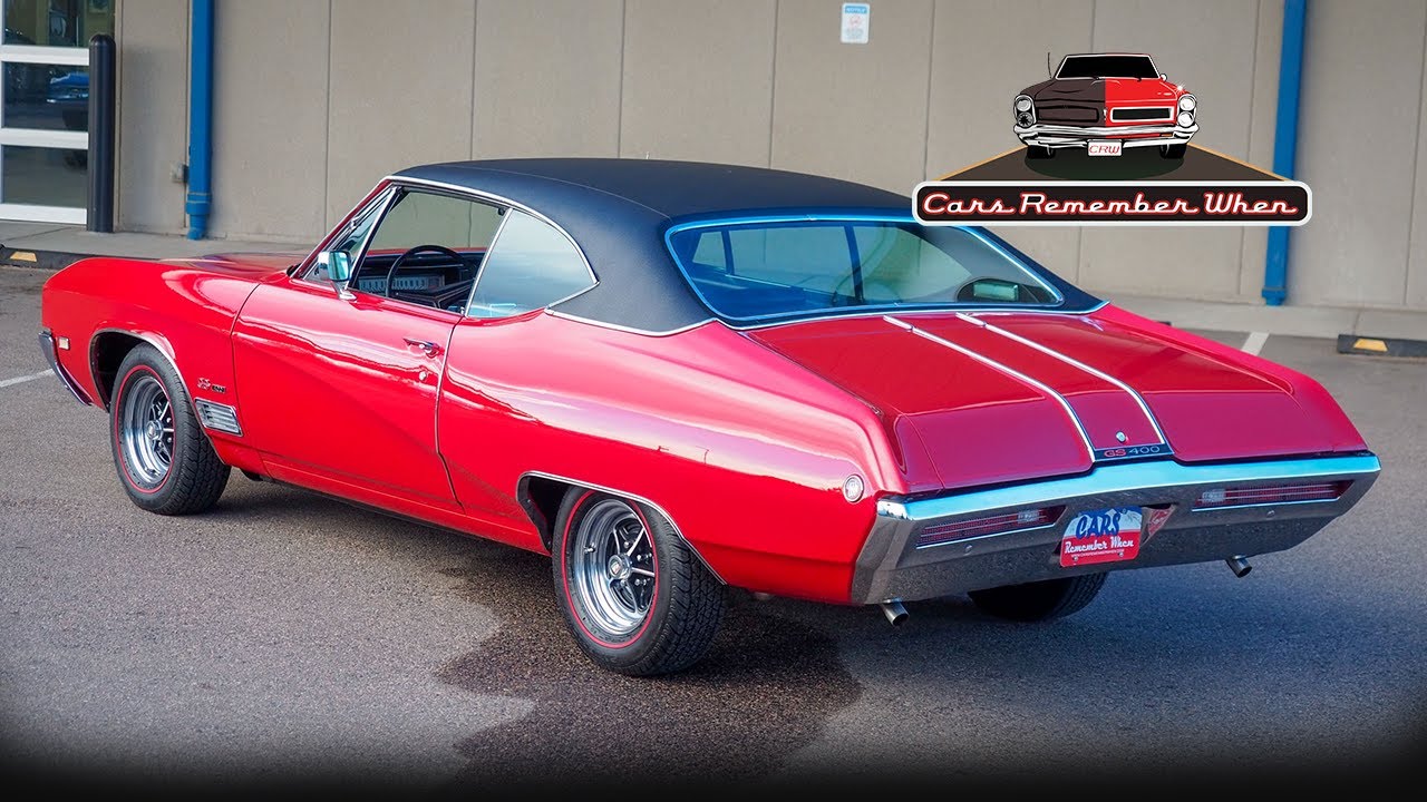 1968 Buick GS 400 Holiday Coupe Frame Off Restoration Scarlet Red SOLD