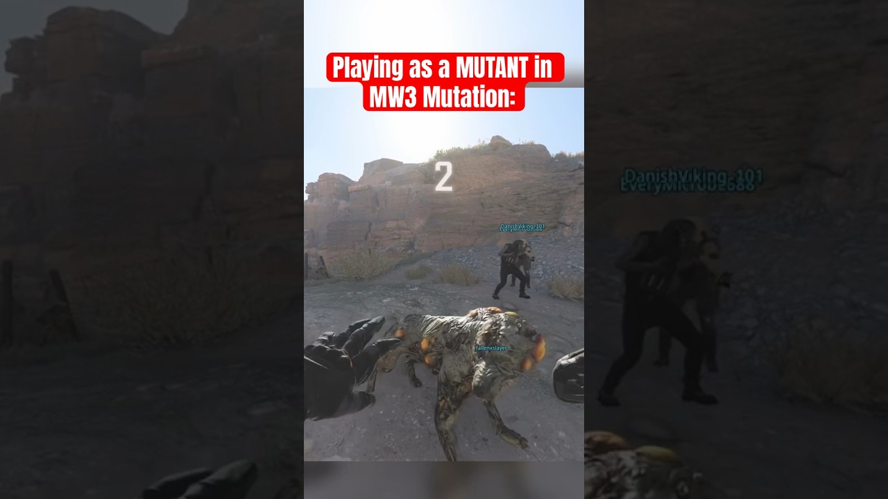 The humans are hella OP in MW3’s Mutation mode!