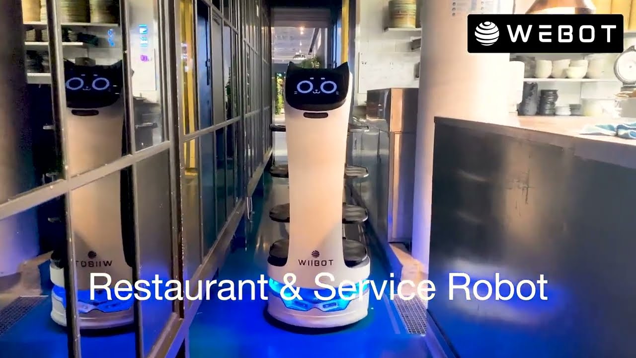 Webot Restaurant & Service Robot - Waipo