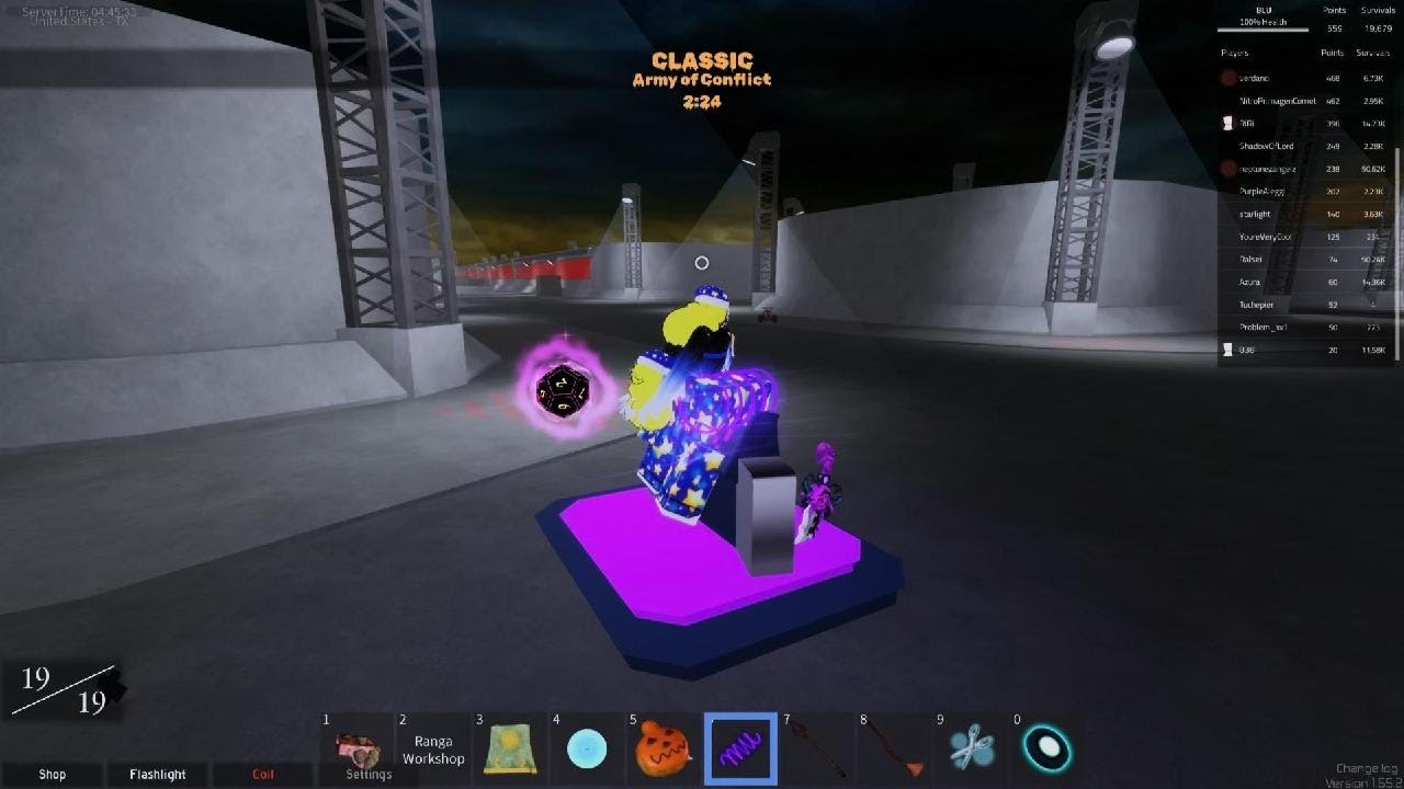 Midnight horror surviving Army of conflicts BK