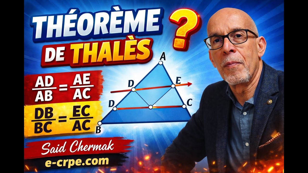 APPLIQUER LE THÉORÈME DE THALÈS AU CRPE ET EN TROISIÈME