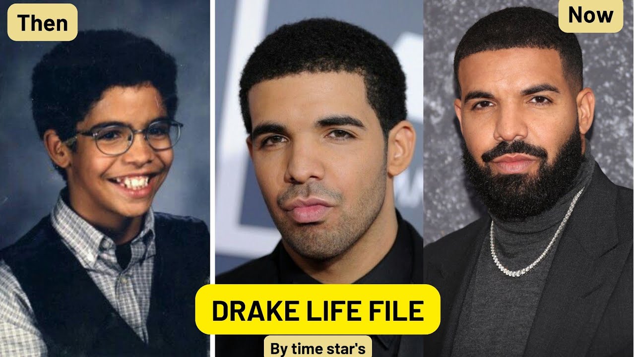Drake then and now #celebrity #drake #drakesongs #lifestyle #song #usa #thenandnow #life #love #rap 