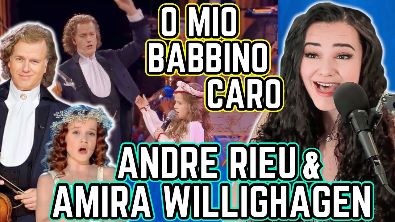 André Rieu & Amira - O Mio Babbino Caro | Opera Singer Reacts LIVE