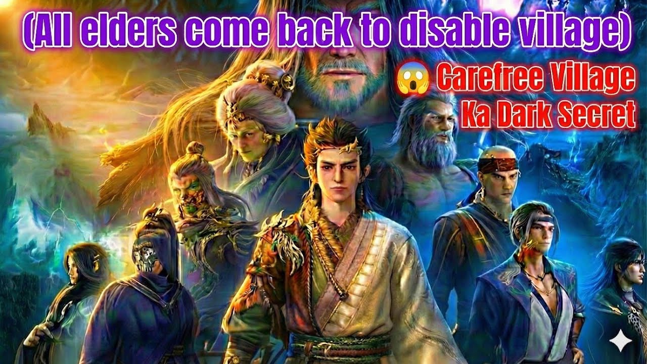 Carefree village was sealed by a god. Tales of hurting Gods episode 87 novel explanation in Hindi.