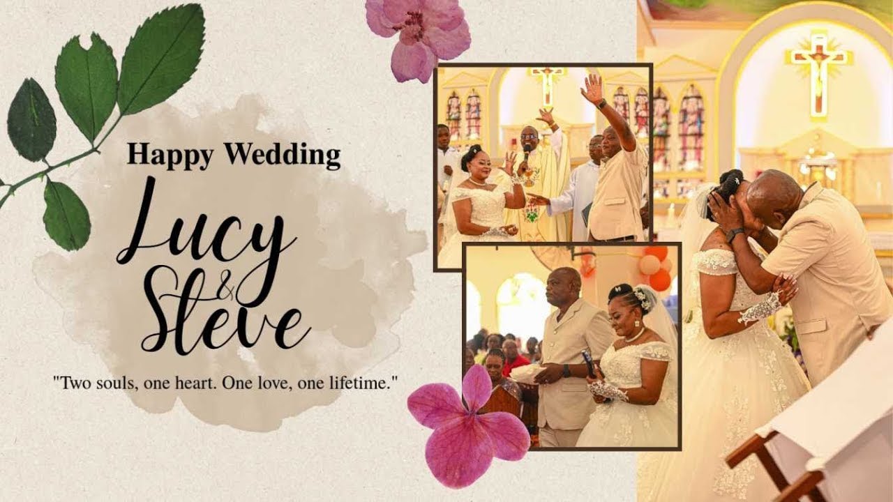 LUCY WEDS STEVE  ( OFFICIAL WEDDING ) PART A