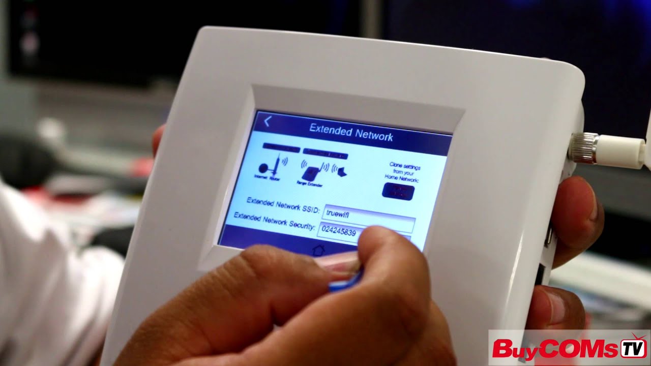 Loopcomm S1 Reviews Wi-Fi Range Extender Touch Screen