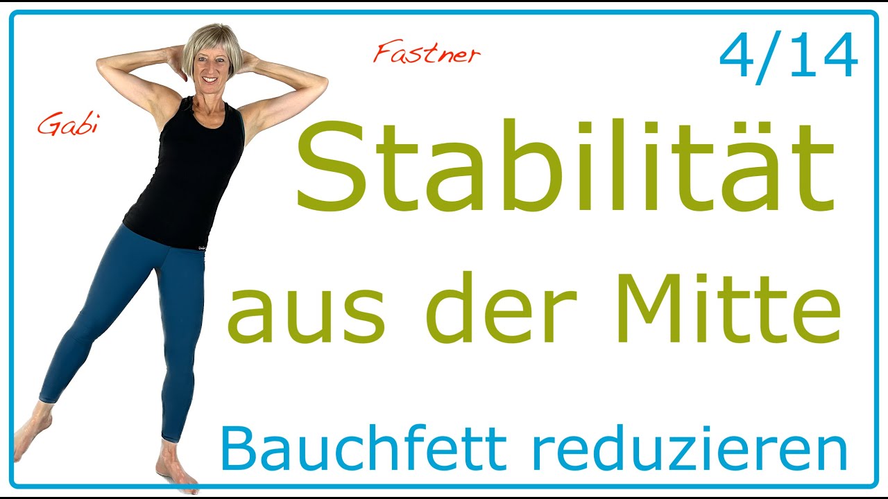 4/14❗️25 min. Kraft und Stabilit&auml;t aus der Mitte | ohne Ger&auml;te