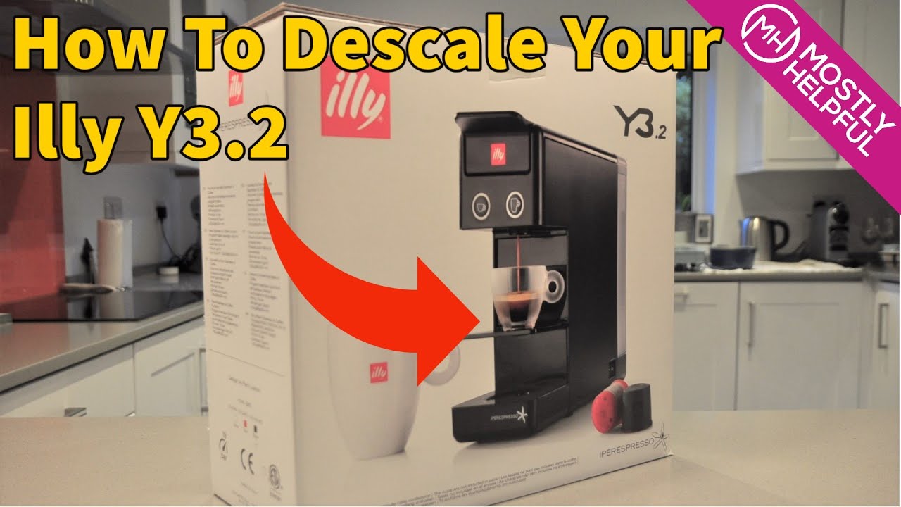 Illy Y3.2 Coffee Machine - Descaling Process