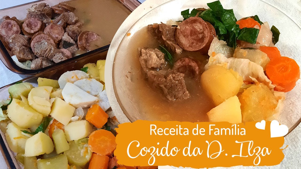 COZIDO DE CARNES + LEGUMES + PIRÃO é tudo de bom! | Receita de Família da D. Ilza