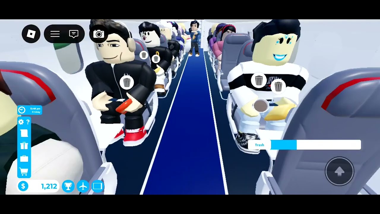 I am with my little sister in My Aircraft?! 