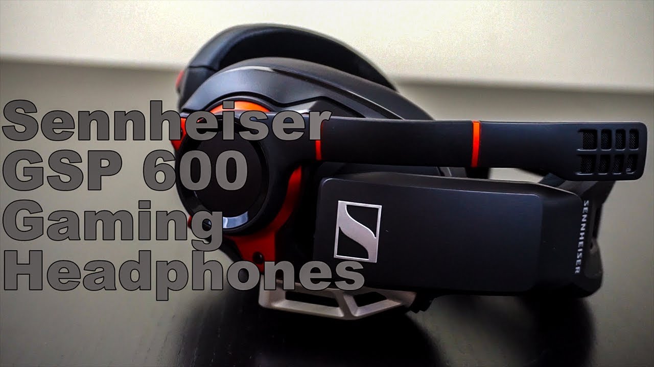 Sennheiser GSP 600 Gaming Headphones Unboxing Video