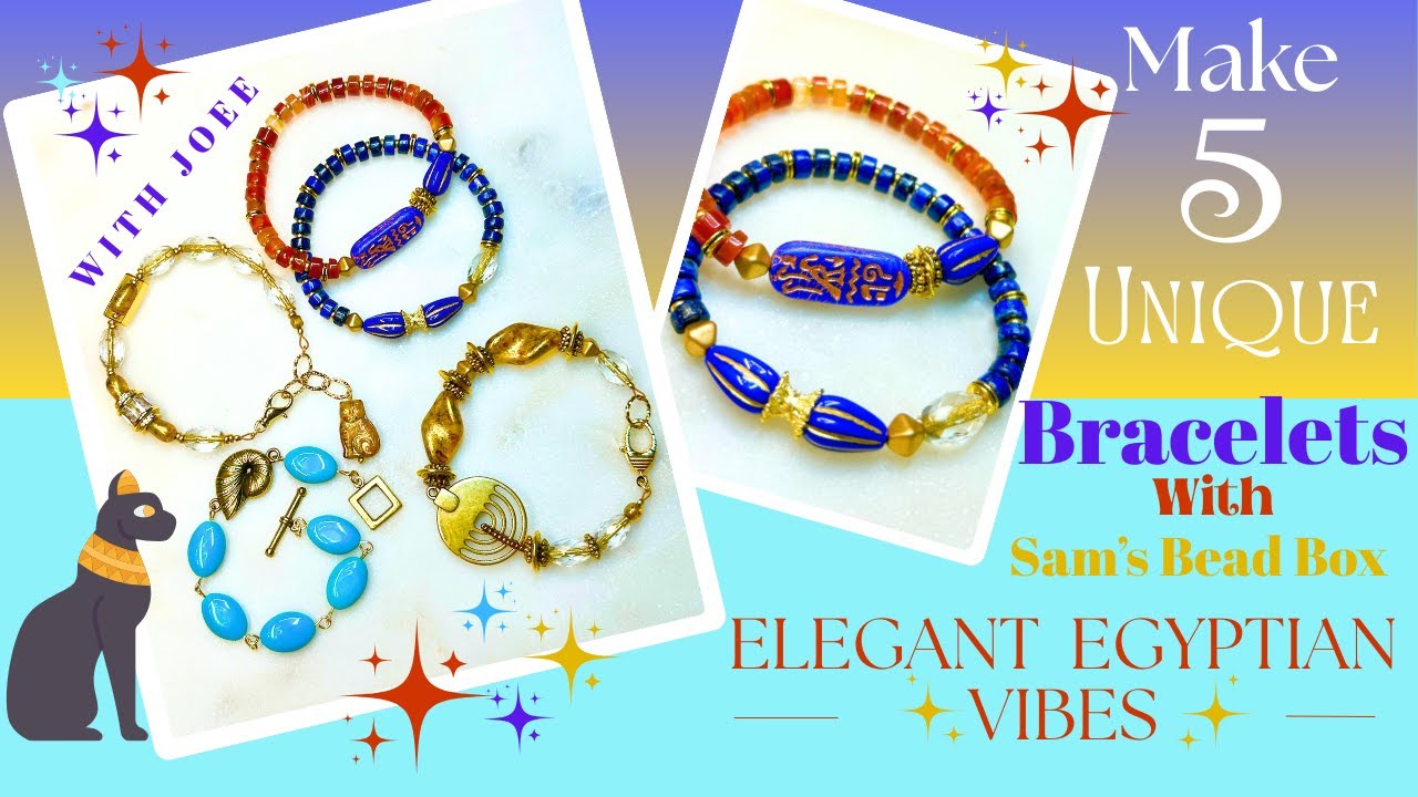 5 Awesome Bracelets With Egyptian Vibes Sam's Bead Box Aug 2025