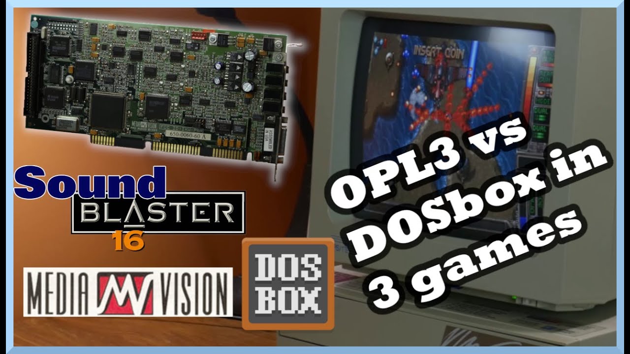 Is DOSbox good enough? Pro Audio Spectrum 16 Vs Sound Blaster 16