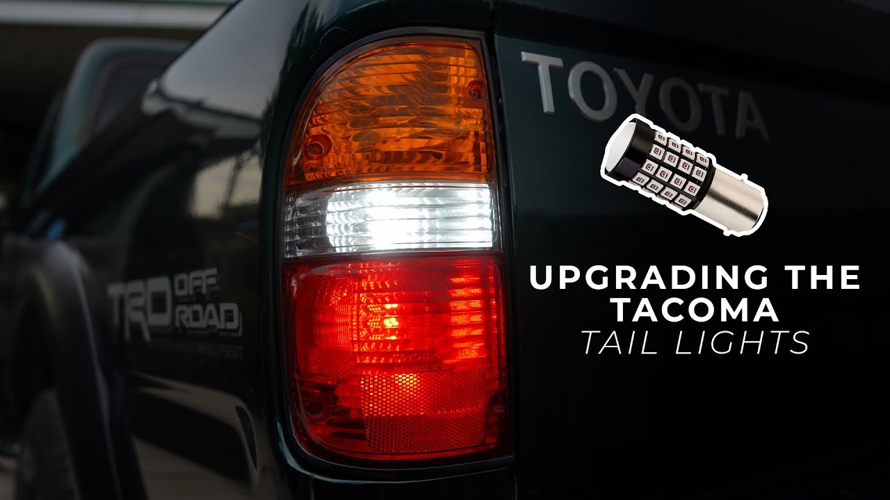 Upgrading The Tail Lights On The Tacoma To LEDs