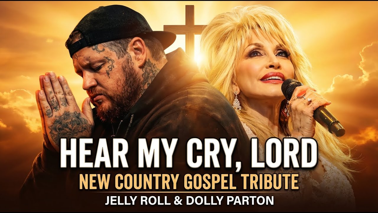 Jelly Roll and Dolly Parton—Hear My Cry, Lord (Lyrics) | New Country Gospel Song AI Tribute 2026