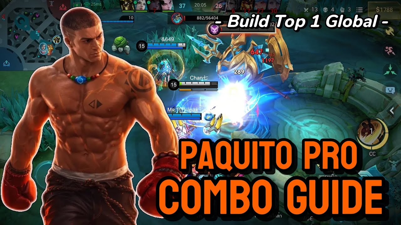 The Boxing Master: Paquito Unstoppable Fighter Build ~ MLBB