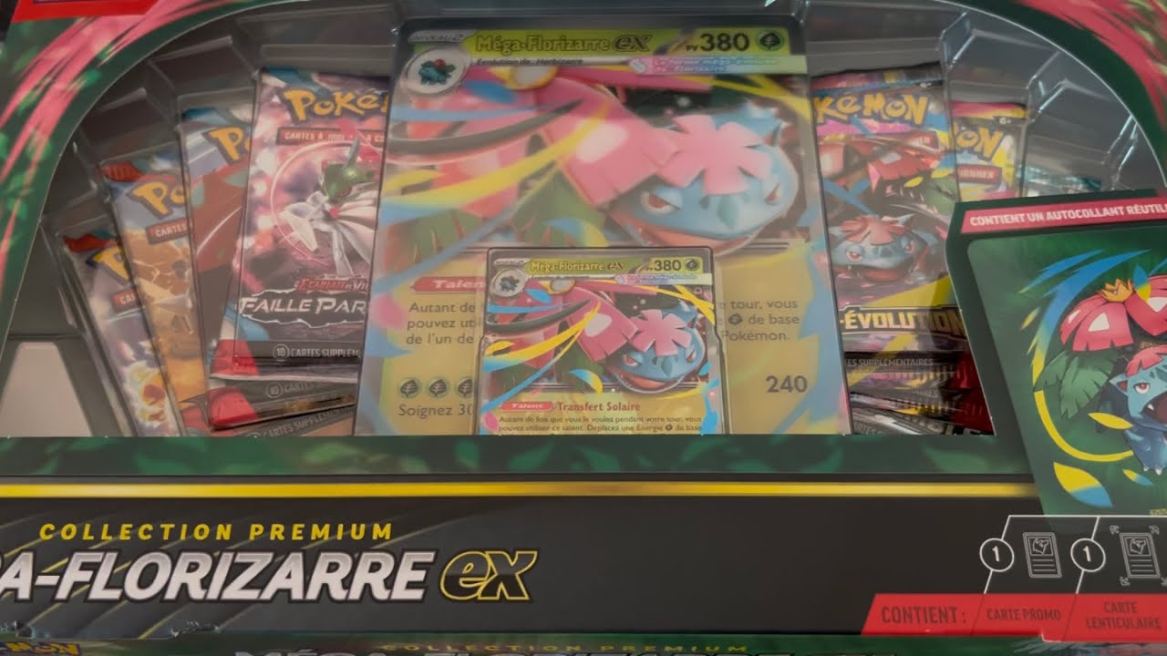 #100 OUVERTURE DU COFFRET POKEMON MÉGA-FLORIZARRE 🌿