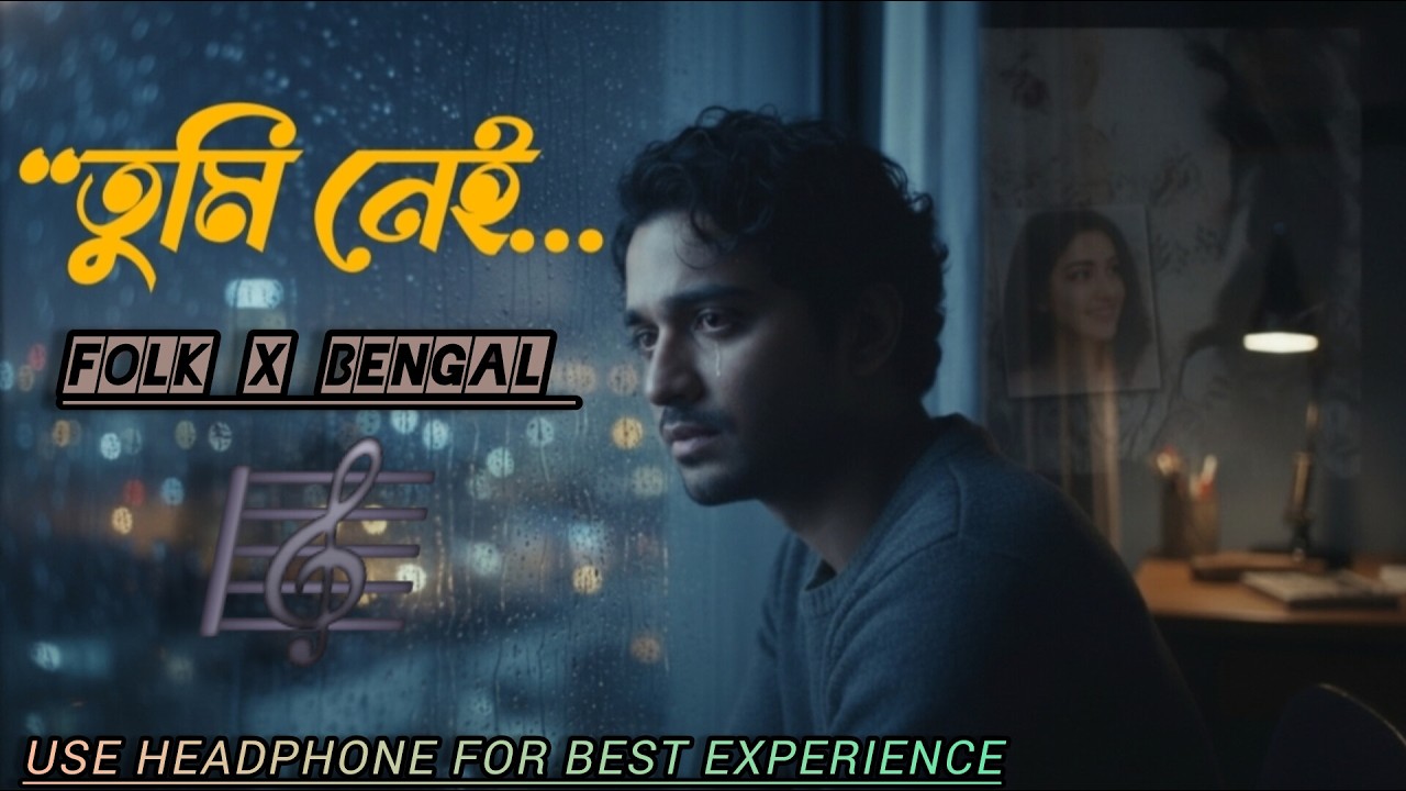 নীরবতার ভেতর তুমি | গভীর কষ্টের বাংলা কান্ট্রি ইমোশনাল গান | Sad Bengali Song | Folk X Bengal |