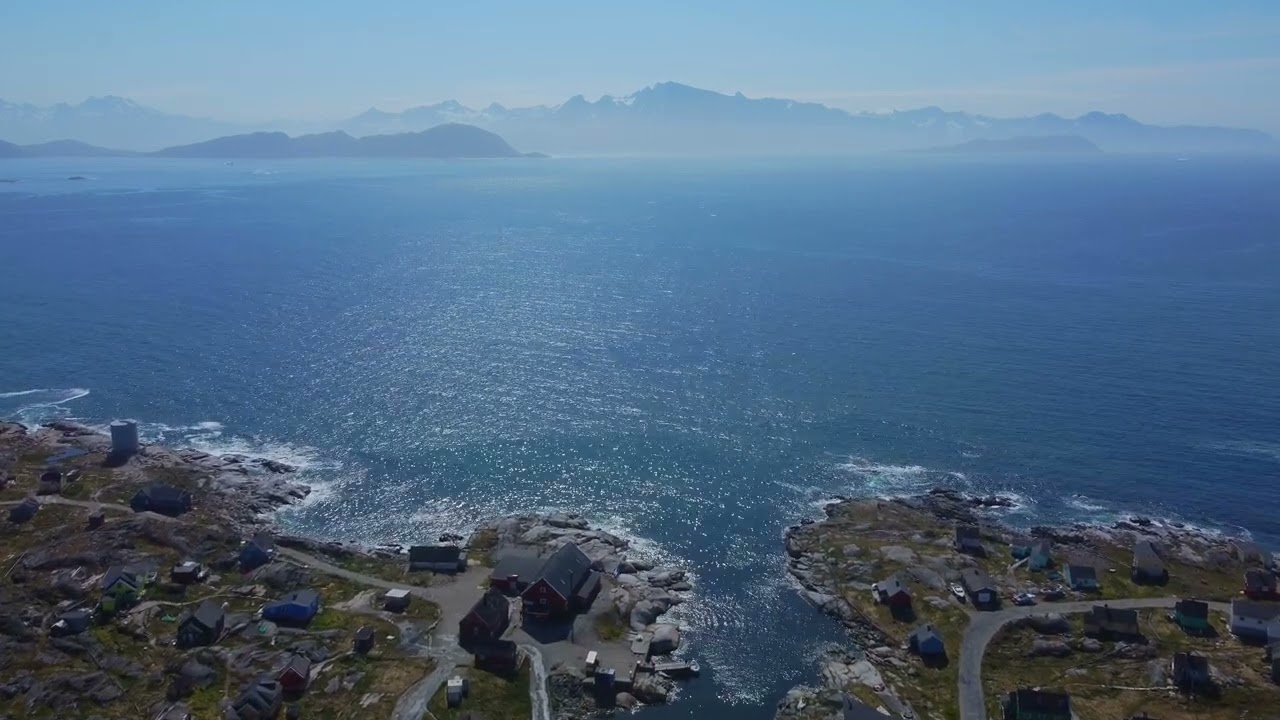 Alluitsup Paa a village in the southern Greenland
