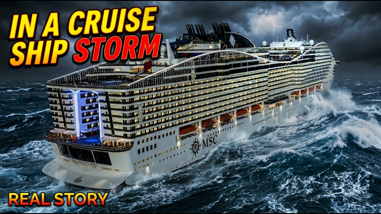 Cruise Ship vs Storm &ndash; The Terrifying Reality Inside