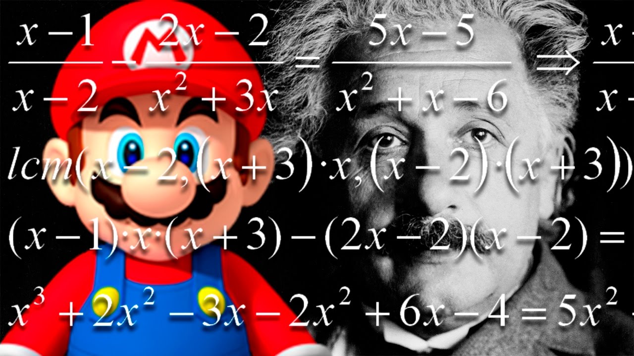 SUPER MARIO GÊNIO DAS MATEMÁTICA ANALÍTICA – Super Mario Maker