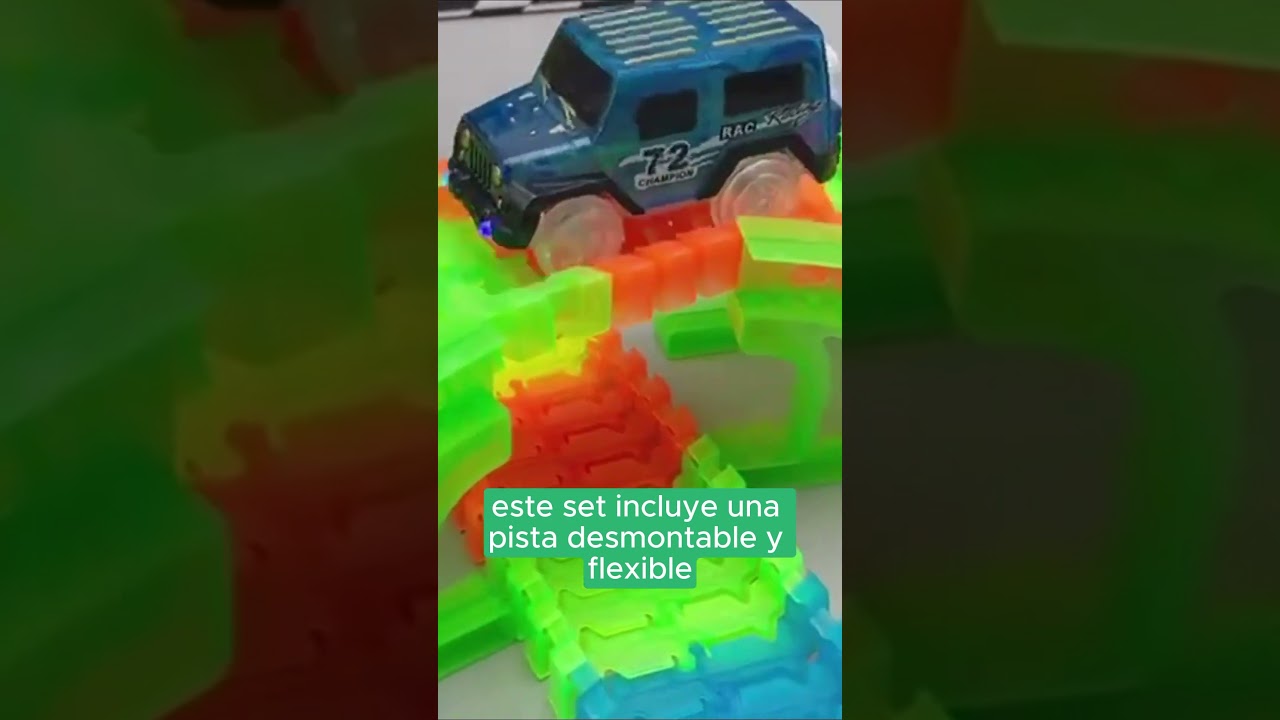 Pista de juguetes para autos - Magic track #diadelni&ntilde;o #parati #fyp #conocenos