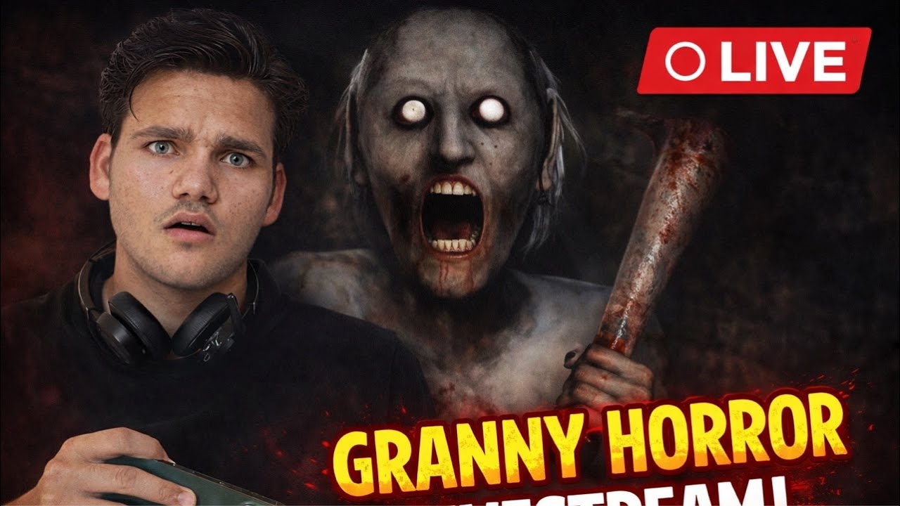 LIVE 🔴 ESCAPING GRANNY’S HOUSE! 😱 World’s Scariest Horror Game