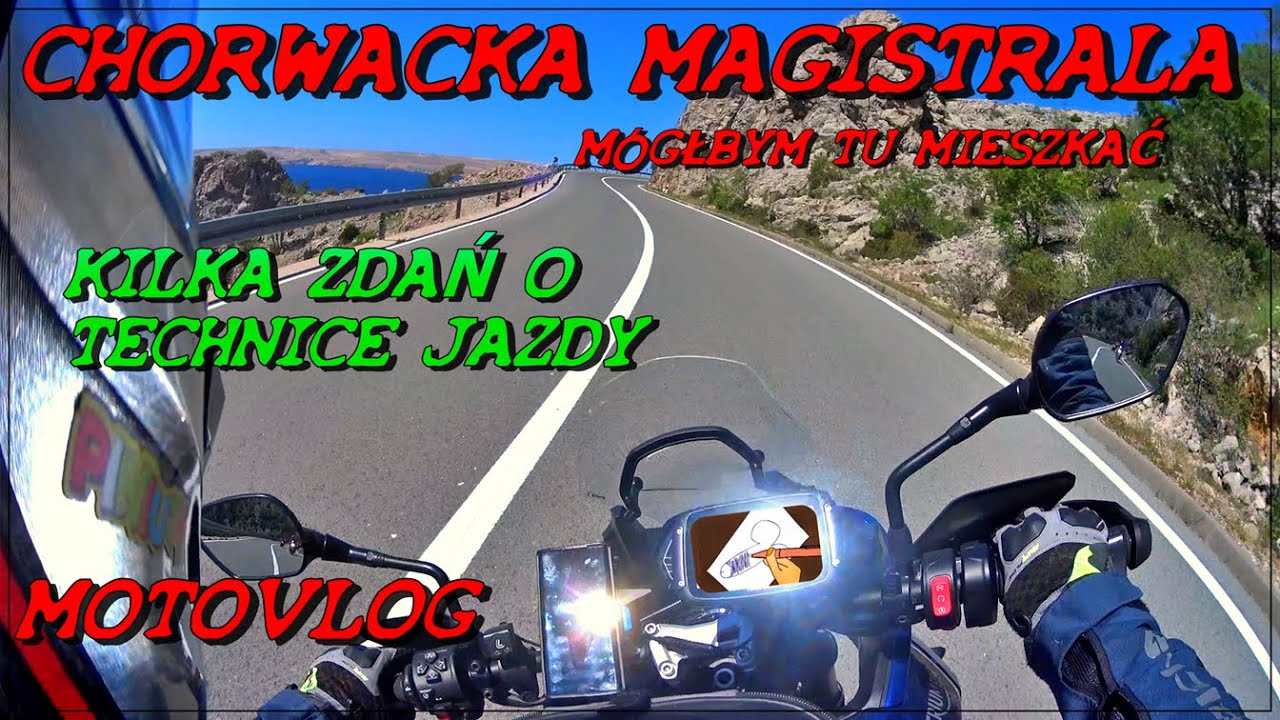 CHORWACKA MAGISTRALA mógłbym tu zamieszkać! | Kilka zdań o technice jazdy | CUDOWNE WINKLE! MotoVlog