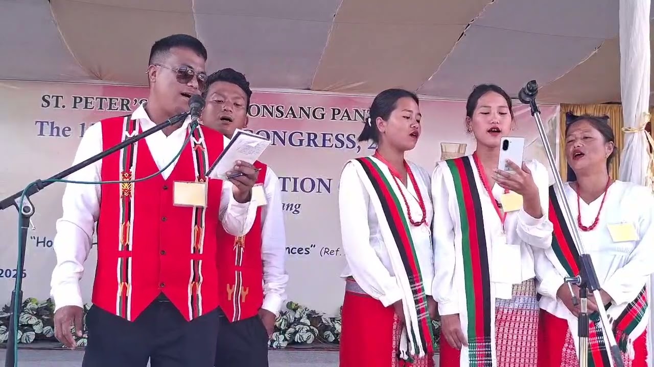 Special song from St. John church, Mitong 