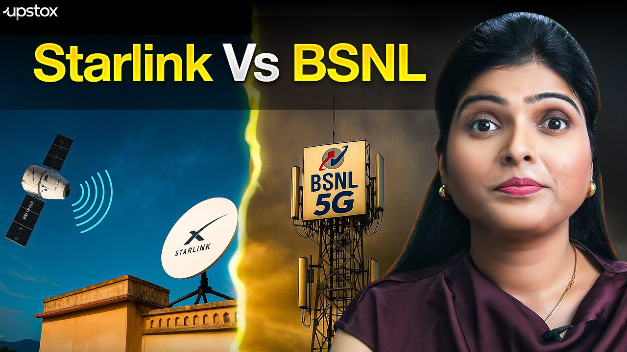 Starlink vs BSNL: Who Will Win India&rsquo;s Rural Internet Battle? | Markets Today #88 | Upstox