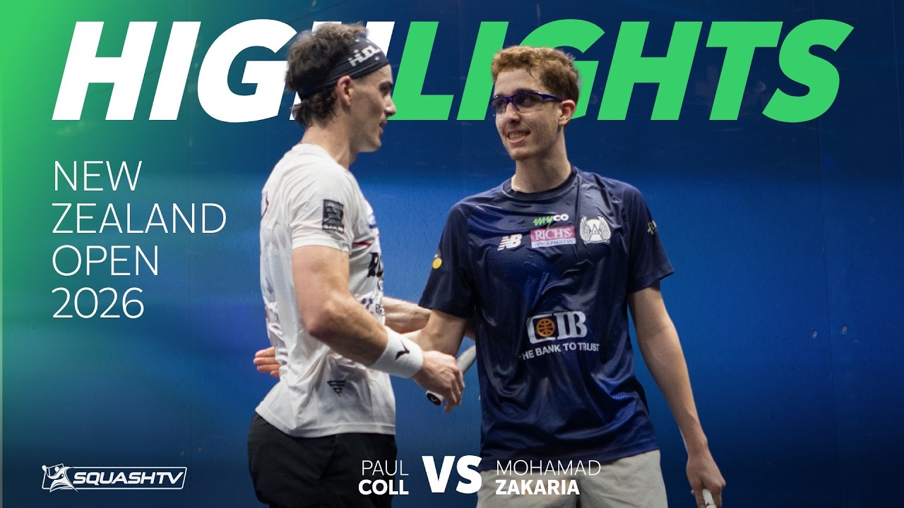 🇳🇿 Coll v Zakaria 🇪🇬 | New Zealand Open 2026 | FINAL HIGHLIGHTS