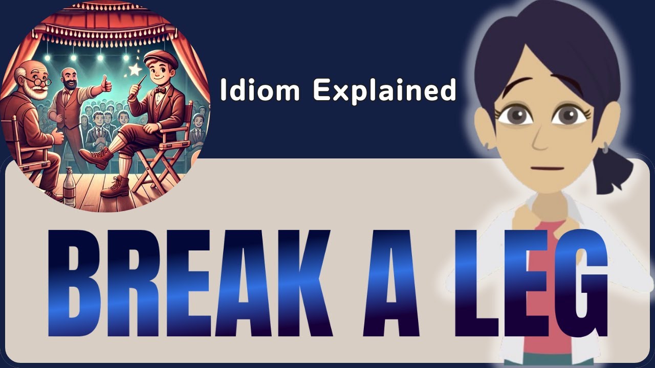 BREAK A LEG 🍀 | Learn This English Idiom with Stories