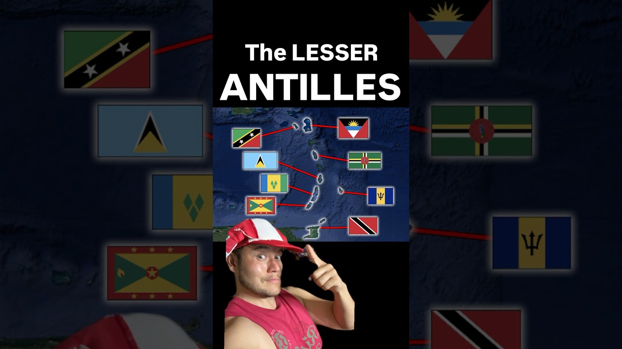Lesser Antilles countries explained