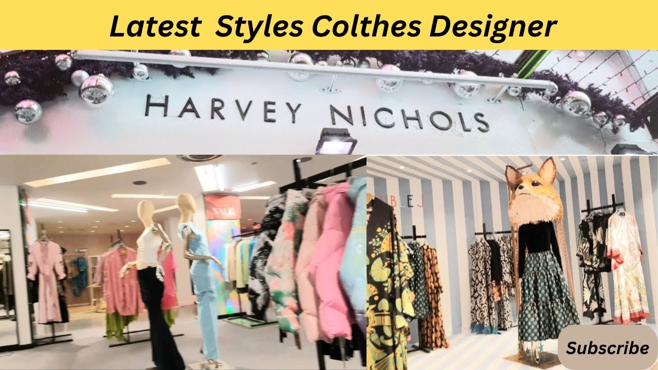 Inside Harvey Nichols, Knightsbridge Department Store | latest clothes London Store Tour