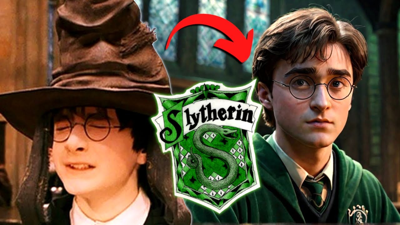 Was wäre wenn HARRY POTTER in SLYTHERIN gelandet wäre?! 😳