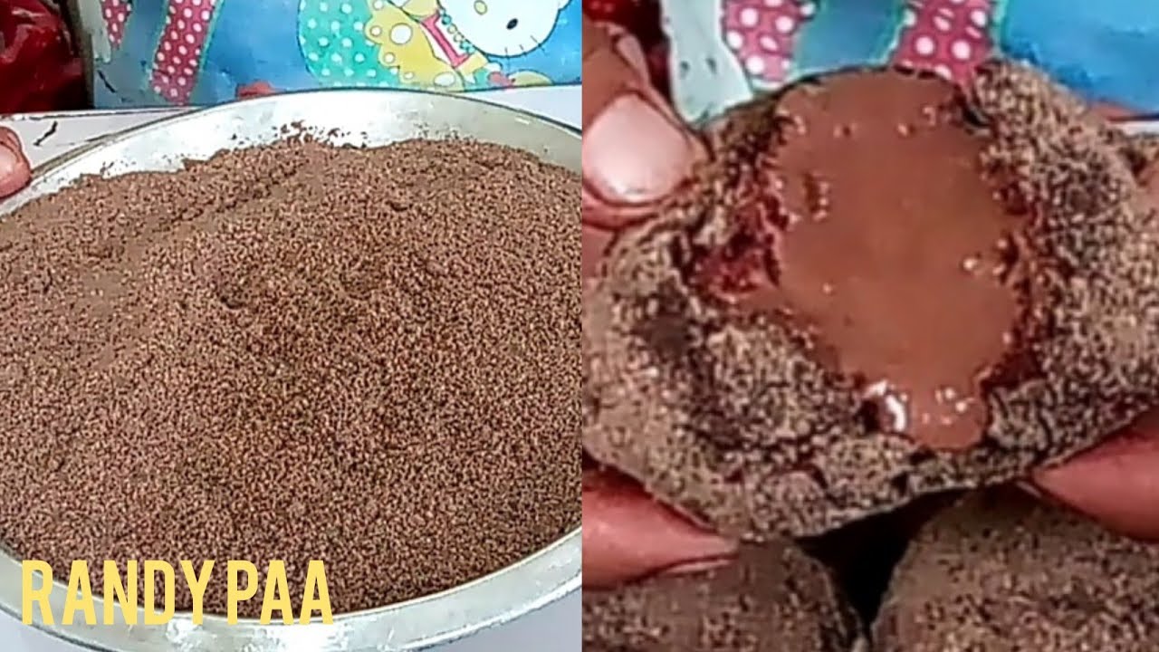 New Chocolate streusel Coating for Donuts stable Coating HomeMade