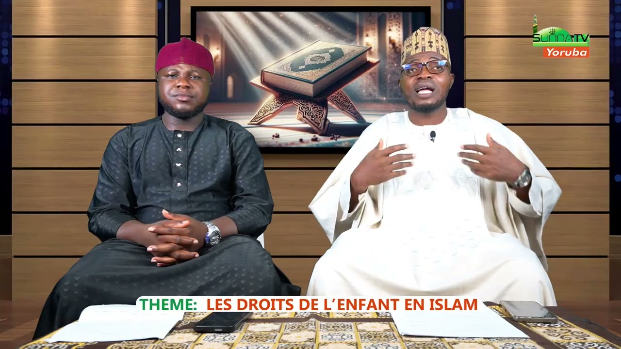CHEIKH ALMOUDJTABA ALI AMOUSSA  - LES DROITS DE L’ENFANT EN ISLAM