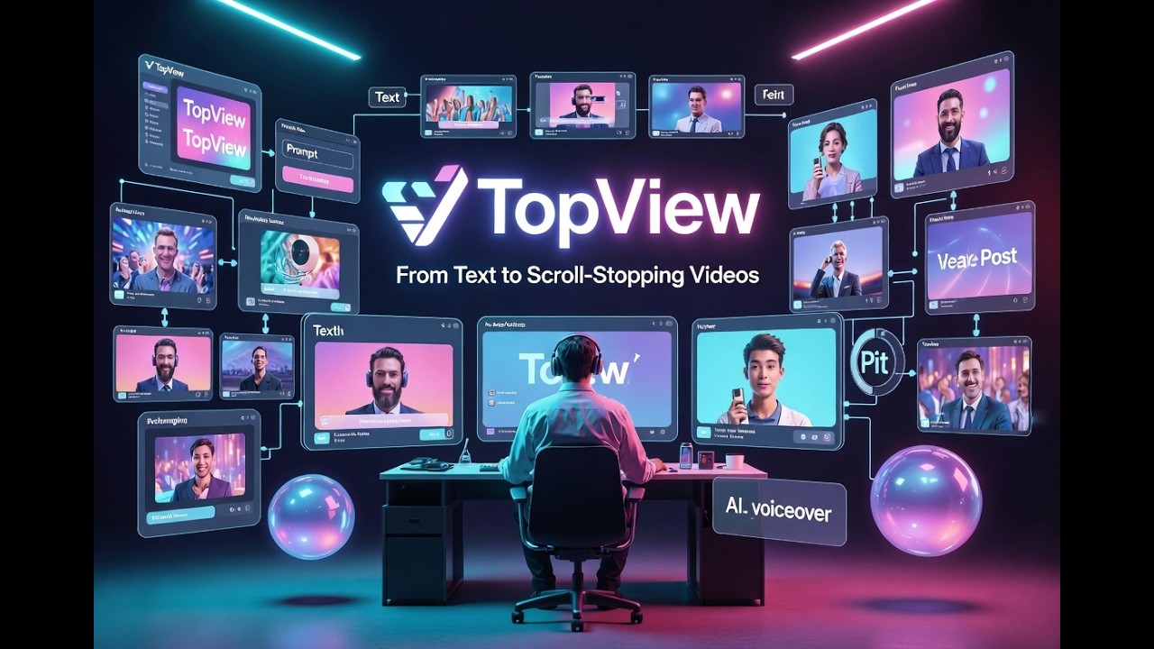 Обзор TopView: лучший ИИ-генератор видео для маркетологов и e-commerce