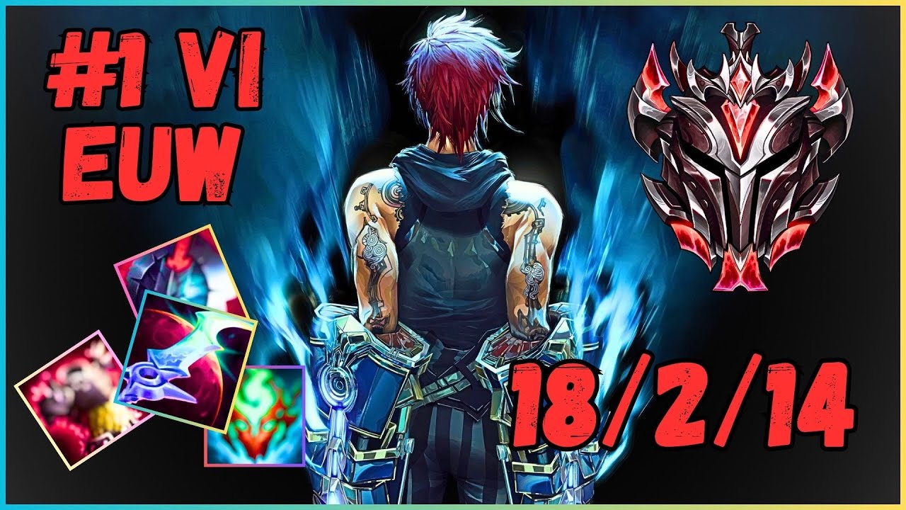 How RANK 1 VI Euw SOLO CARRY vs. GRANDMASTER! - League of Legends Full Gameplay