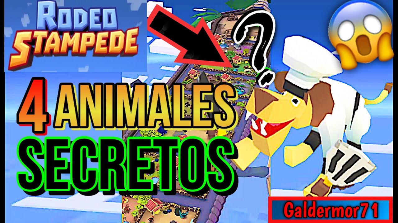Como Conseguir 4 ANIMALES SECRETOS!!😱 Rodeo Stampede/ 🔥Animales OCULTOS de la SABANA🔥